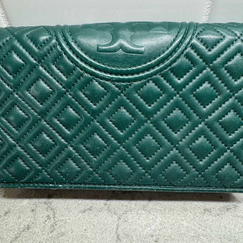 Tory Burch Emerald Green Crossbody - Picture 3 of 8
